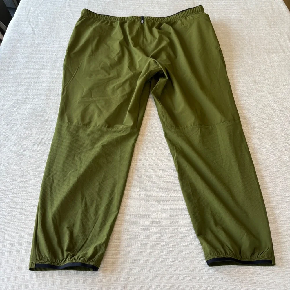 The North Face Mens XL Regular Olive Green Hiking Pants Lightweight Technical